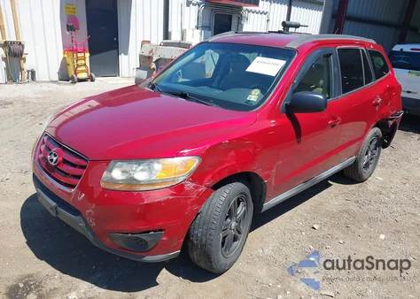 2010 Hyundai Santa Fe Gls from USA, damaged, VIN 5NMSG3AB9AH390698
